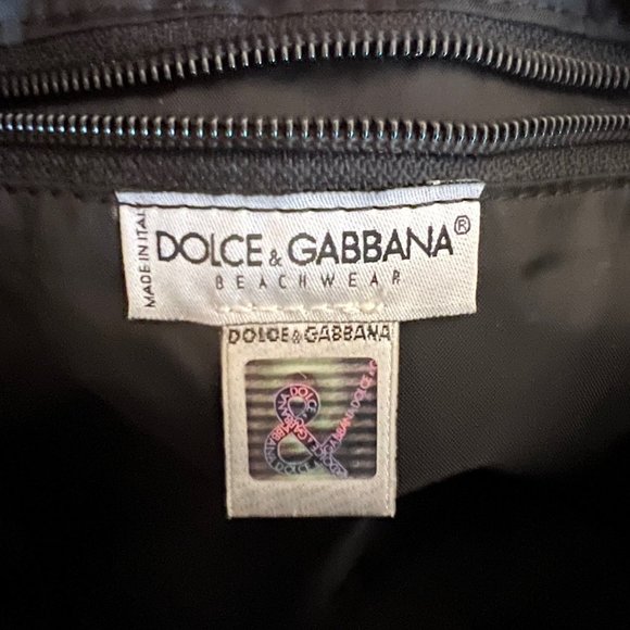 Vintage Dolce & Gabbana Leopard Fabric Handbag - Picture 4 of 5